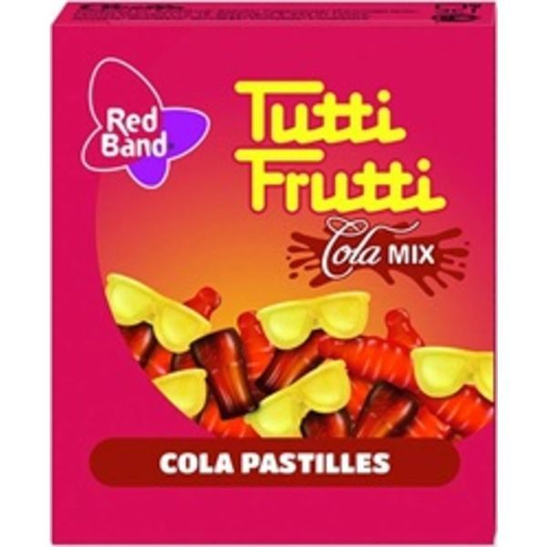 Red Band Tutti Frutti Gumicukor 15G Cola CLTF0003