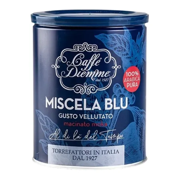Diemme Caffé 250G Miscela Blu Őrölt Fémdobozos