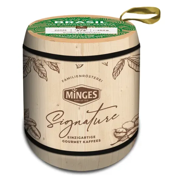 Minges Brasil 250G Szemes Fahordóban