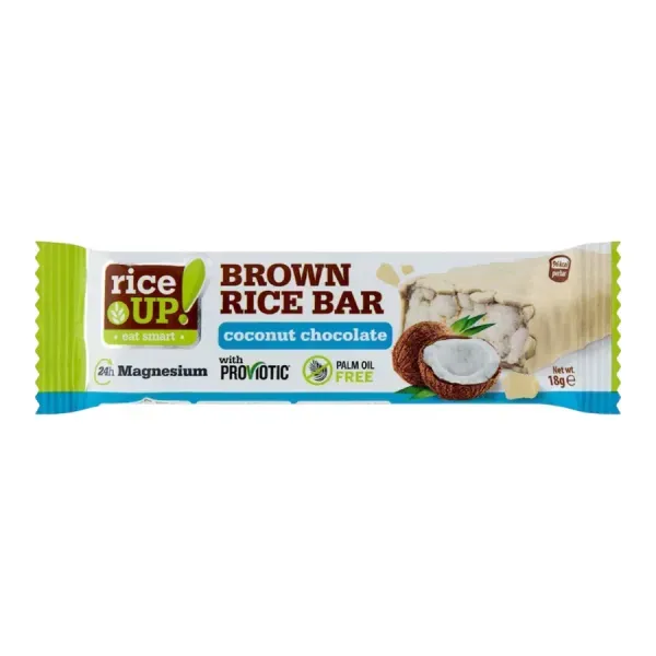 Rice Up Rizsszelet 18G Kókuszos Fehércsoki