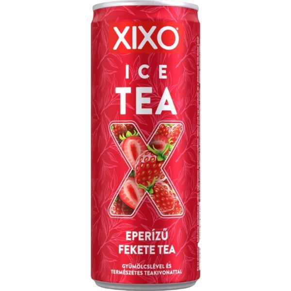 Xixo Ice Tea 250Ml Fémdoboz Eper (DRS)