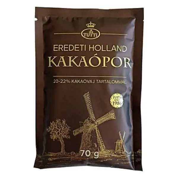 Kakaópor 70G Eredeti Holland TUTTI 20-22%