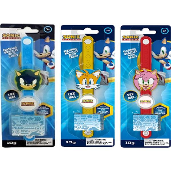 Sonic Blinking Bracelet with spinner 9G