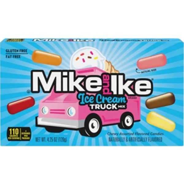 Mike and Ike 120G Ice Cream Truck Cukorka