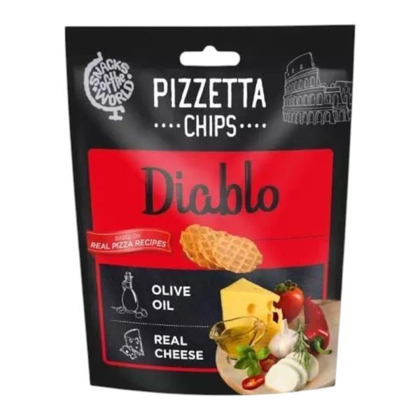 Pizzetta Chips 70G Diablo Ropogós Snack
