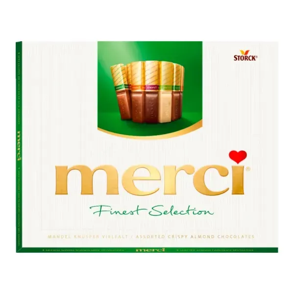 Merci 250G Zöld /Mandula/ knusper