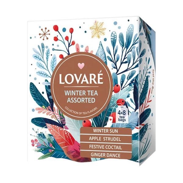 Lovaré 64G Winter Tea Assorted - Téli Filteres Teaválogatás