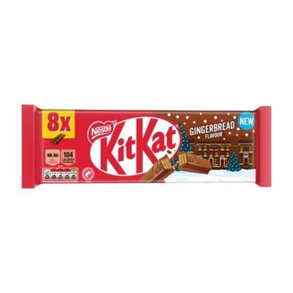 Kit-Kat 165,6G 2F Gingerbread 8 Pack