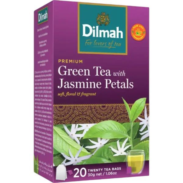 Dilmah Tea 30G Green Tea Jasmine Petals