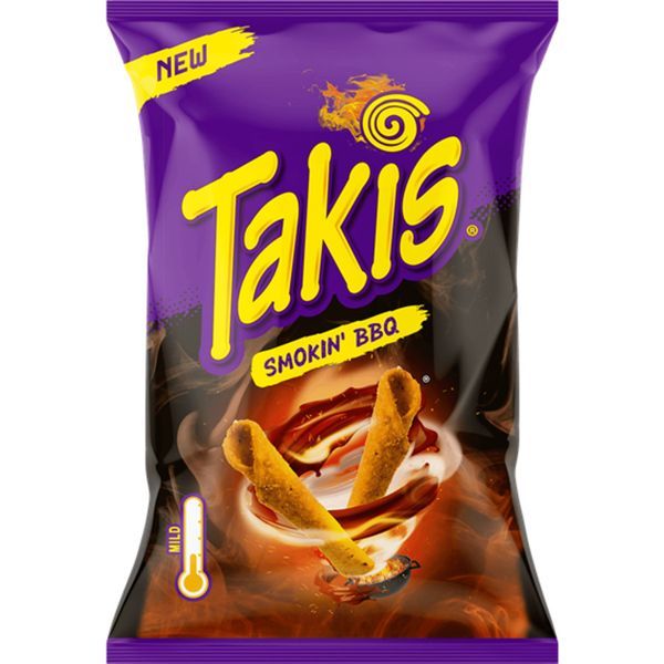 Takis Smokin' BBQ Tortilla Chips 100G