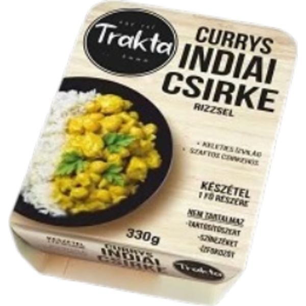 Trakta Készétel 330G Currys Indiai Csirke Rizzsel