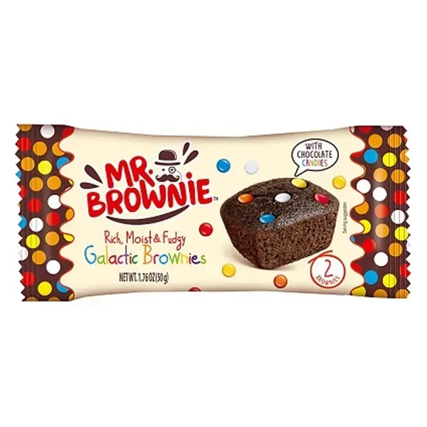 Mr. Brownie 50G Tejcsokoládés Drazséval (2*25g)