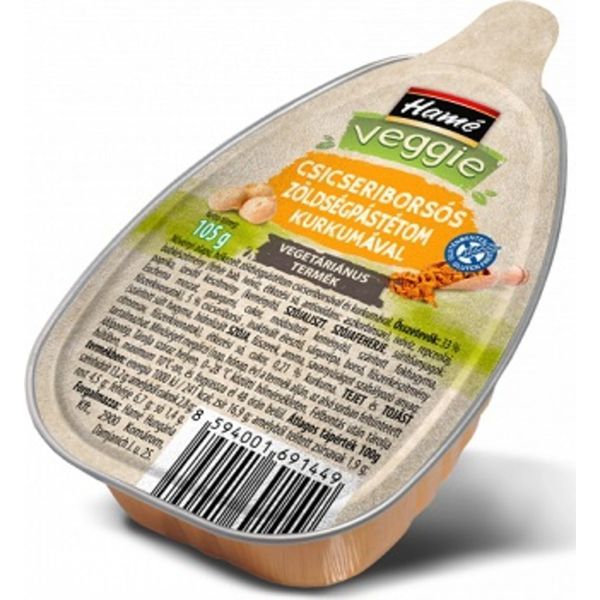 Hamé 105G Veggie Csicseriborsó Pástétom