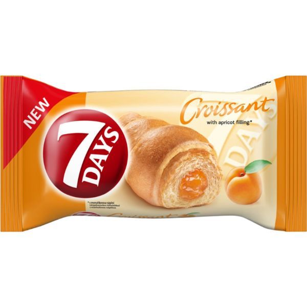 7 Days Croissant 60G Sárgabarack