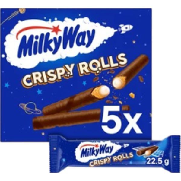 Milky Way 112,5G Crispy Rolls (5*22,5G)