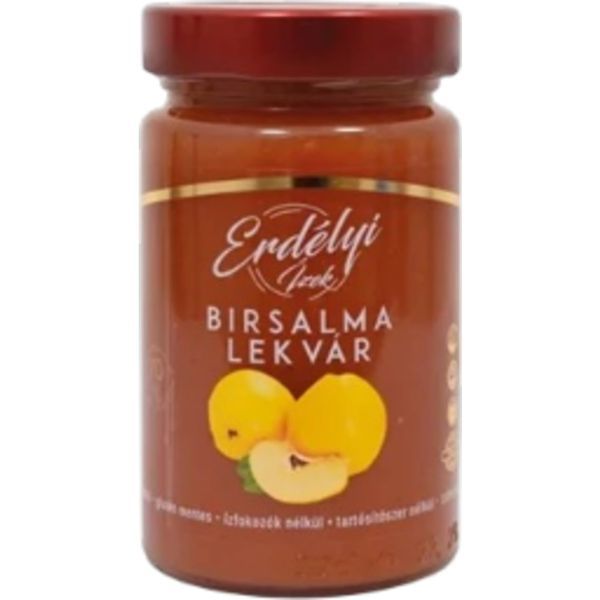 Erdélyi Ízek 370G Birsalma Lekvár 70% Gyümölcstartalom