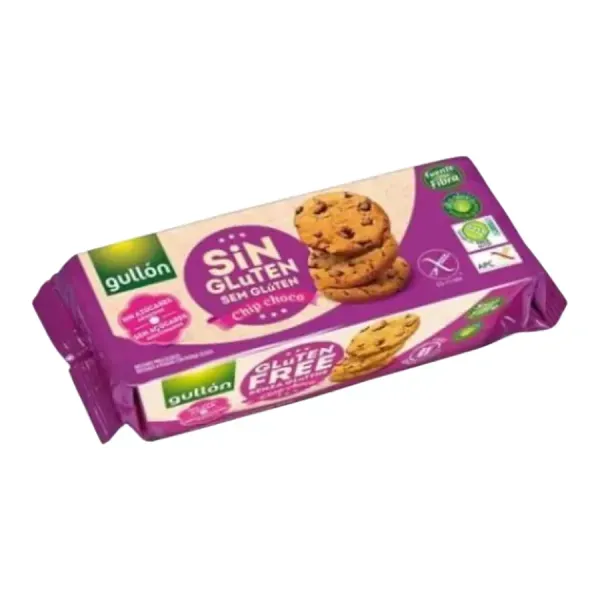 Gullon sin gluten chip choco 125 g