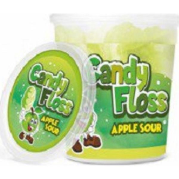 Candy Floss Vattacukor Savanyú Alma 50G /9563