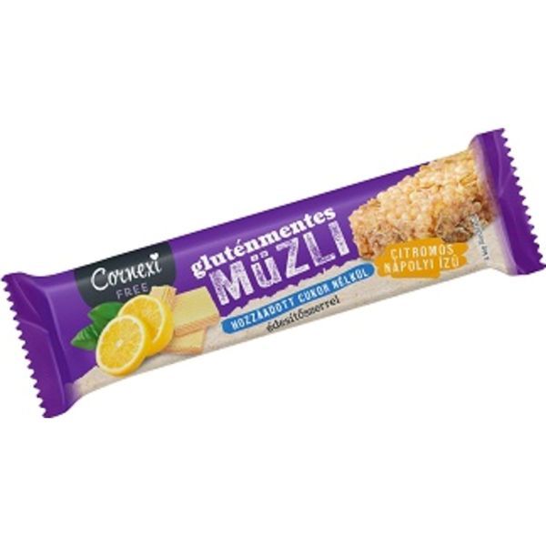 Cornexi 25G Citromos Nápolyi Ízű Müzliszelet HCN,GM