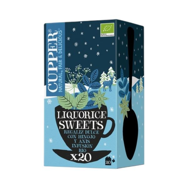 Cupper 40G Liquorice Winter Sweets