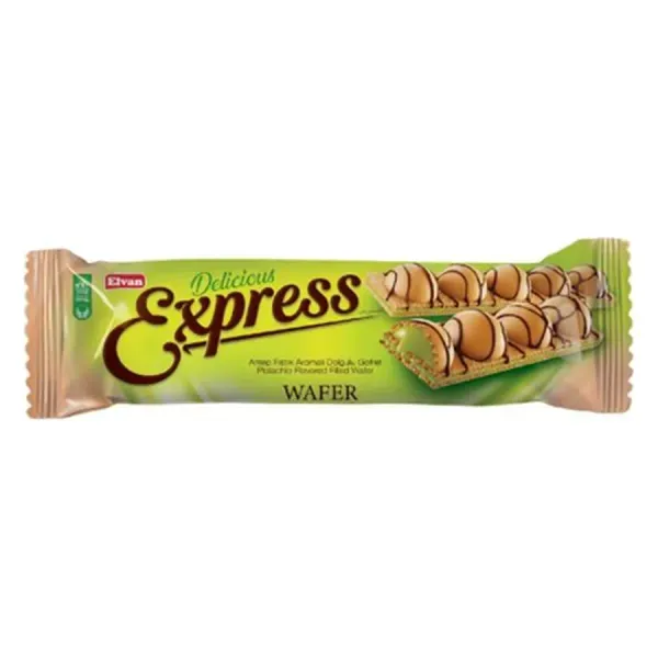 Elvan 30G Express Pisztáciakrémes Roppanós Ostya