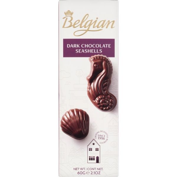Belgian Seashells Dark 60G Tengergyümölcse Desszert
