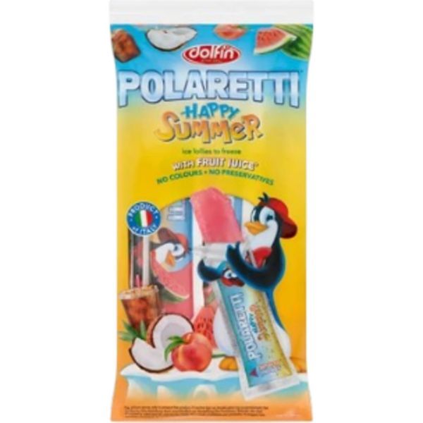 Jégnyalóka Polaretti 10x40Ml Happy Summer