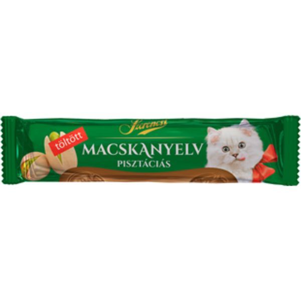 Szerencsi 20G Macskanyelv Szelet Pisztáciás