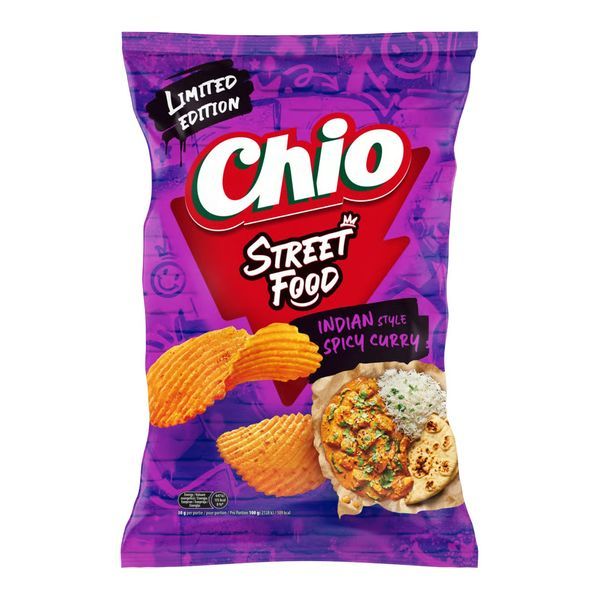 Chio 120G Street Food Indian Style - Spicy Curry