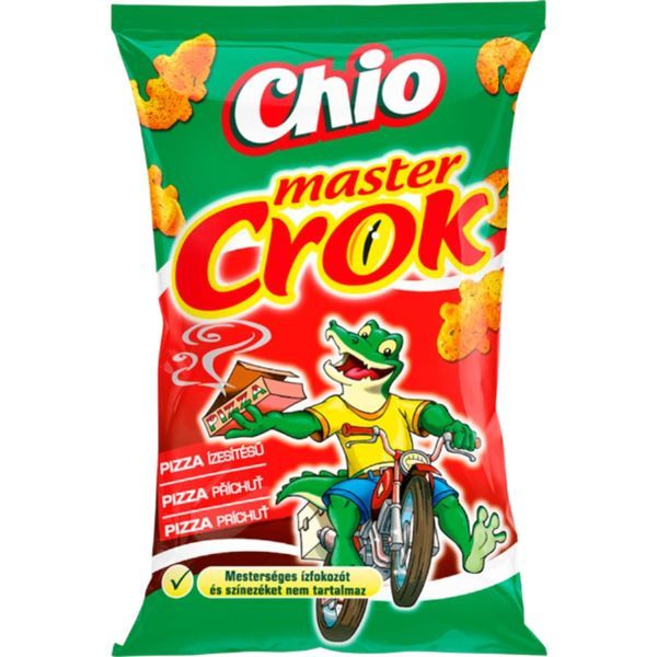 Chio Master Croc 40G Pizzás