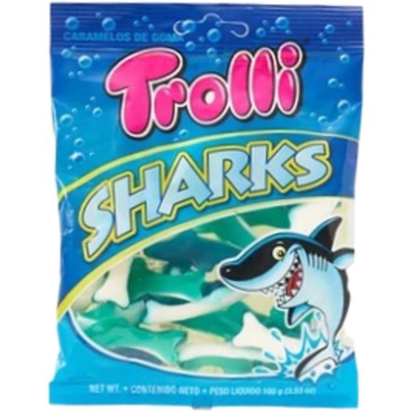 Trolli gummi sharks (Cápa) 100 g