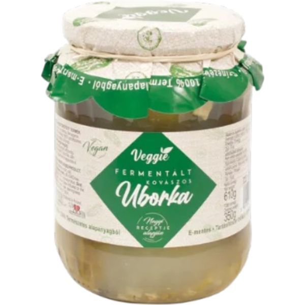 Veggie 350G Fermentált Kovászos Uborka
