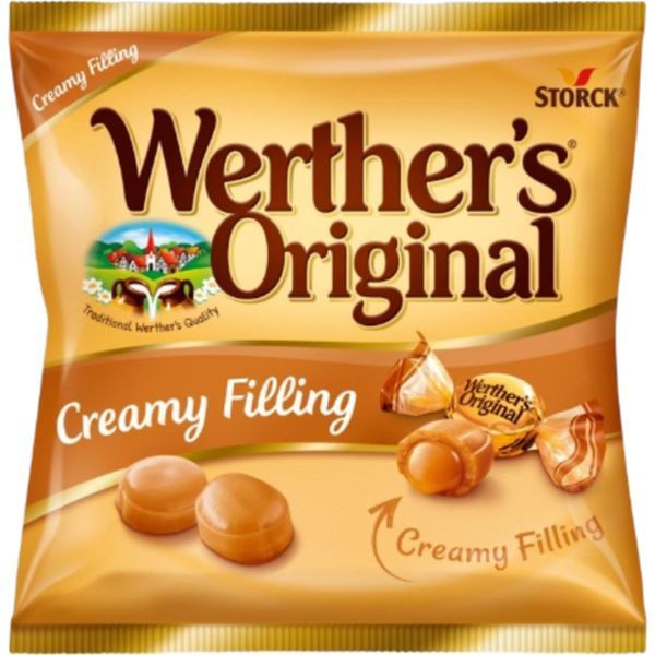 Werther's Original 80G Caramel Creme Karamell Krémmel Töltött
