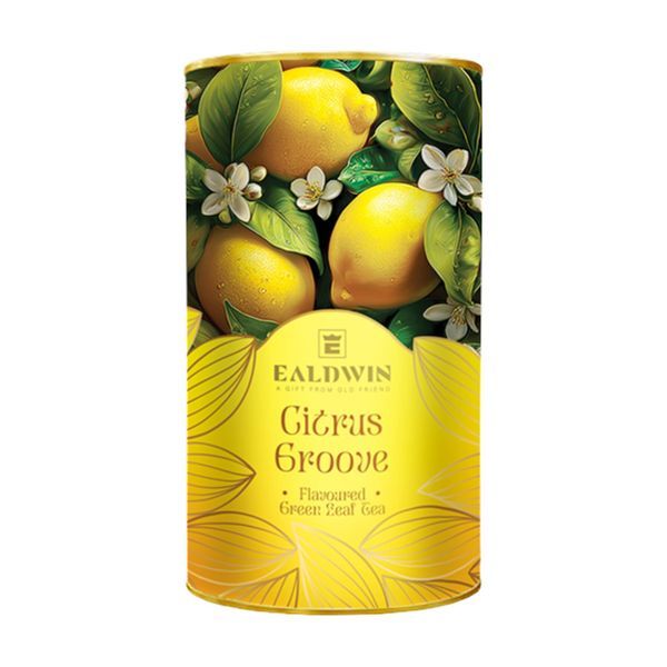 Ealdwin 100G Citrus Groove - Zöld Szálas Tea Dobozban