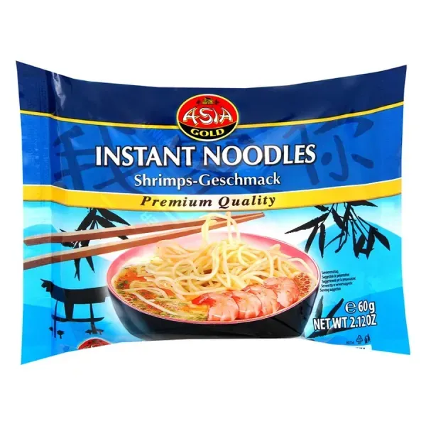 Asia Gold Instant Nudeln 60G Garnéla