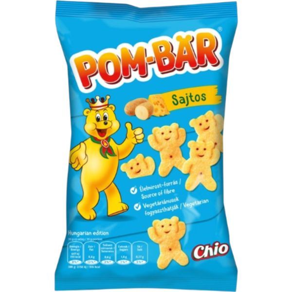 Pom-Bar 50G Sajtos /Kék/
