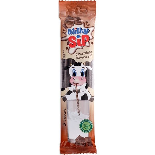 Milky Sip Szívószál 30g Chocolate