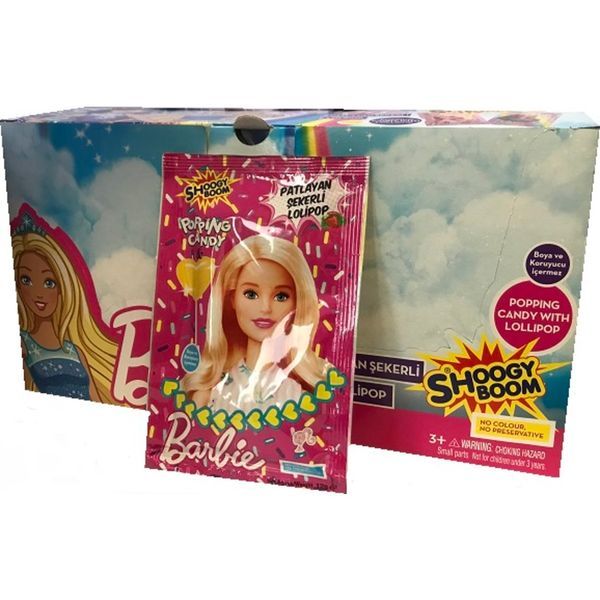 Barbie 12G Mártogatós Nyalóka