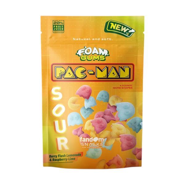 Fandom 125G Pac-Man Savanyú - Gyümölcs ízű Gumicukor