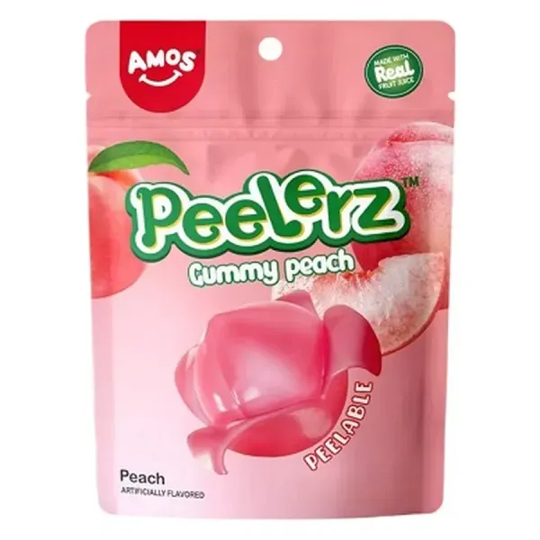 Amos 65G Peelerz Peach Gumicukor