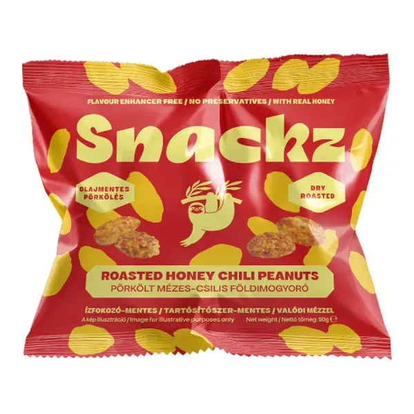 Snackz 50G Pörkölt Mézes Chilis Földimogyoró