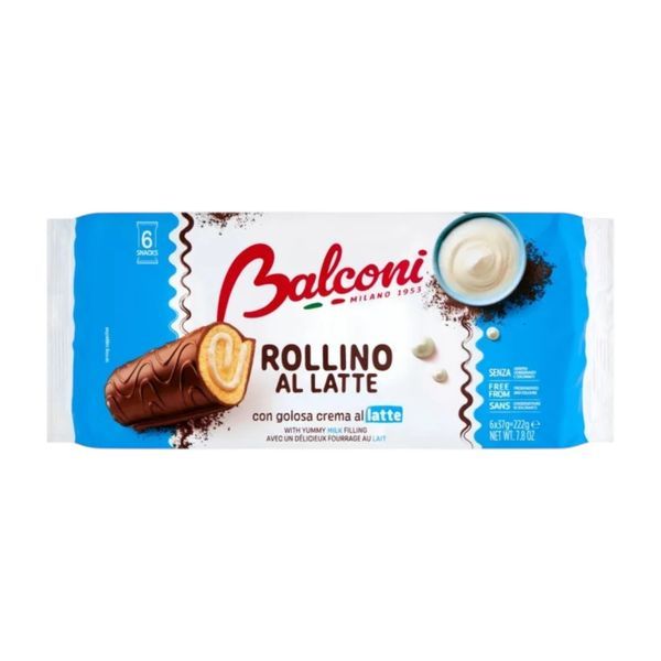 Balconi Rollino Latte 222g (6*37g) Tej-Tejkrémes