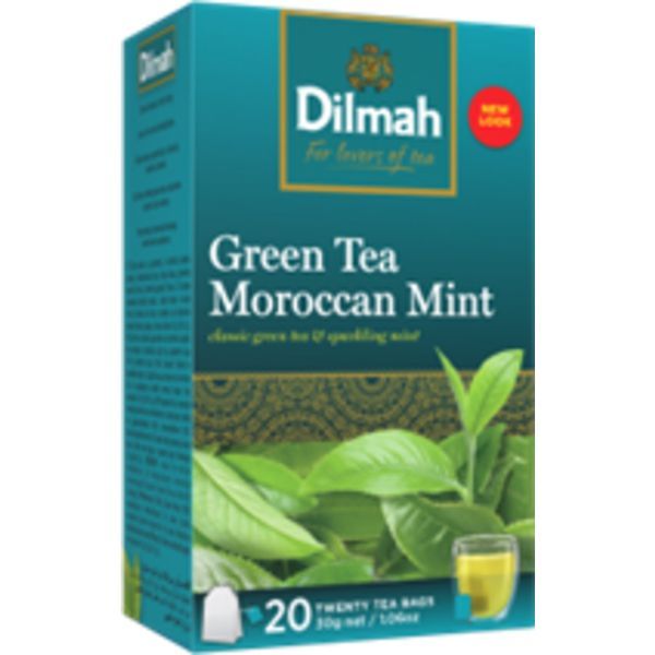 Dilmah Tea 30G Green Tea Moroccan Mint   DIGR1030
