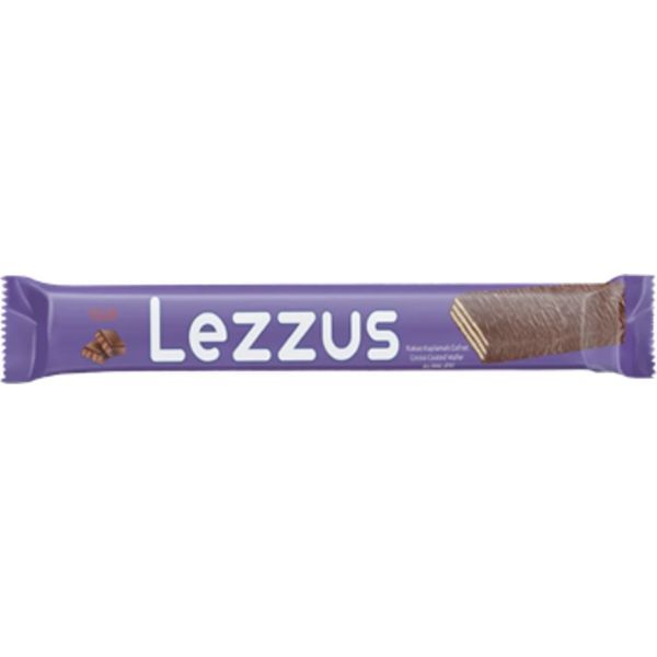 Lezzus 50G Étbevonóba Mártott Ostya Kakaó ízű Krémmel Töltve