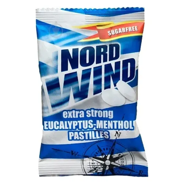 Nordwind 25G Cukorka Mentol-Eukaliptusz