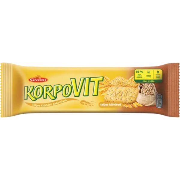 Korpovit Keksz 174G Teljes Kiőrlésű z