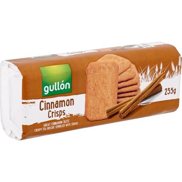 Gullon 235G Cinnamon Crisps Fahéjas