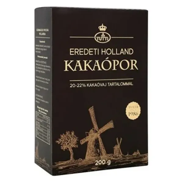 Kakaópor 200G Eredeti Holland TUTTI 20-22%