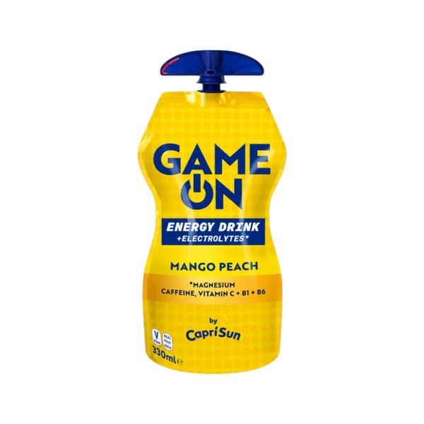 Capri-Sun Game On Energy Drink + Electrolitok - Mango Peach (97619) 330 ml
