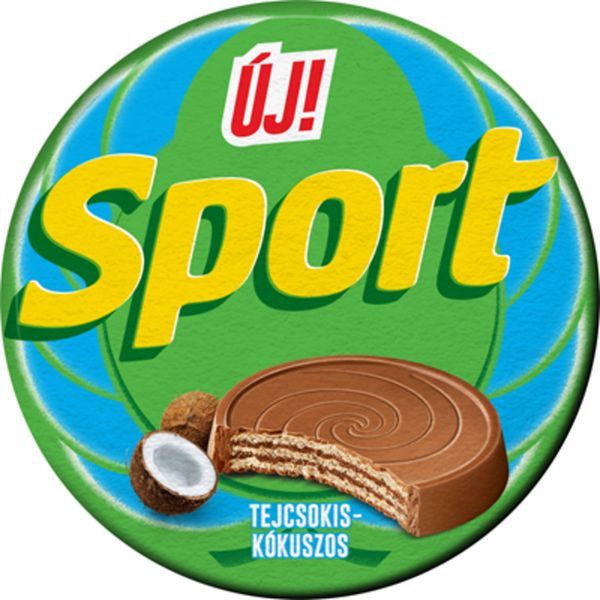 Csemege Sport Érem 30G Kókuszos